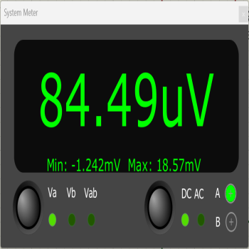 System Meter.