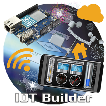 IoT Builder is a complete workflow for the design, test and deployment of IoT connected appliances with the Arduino Yun hardware.